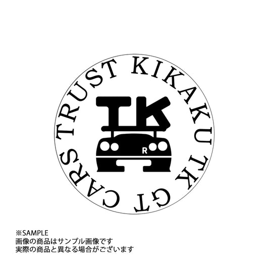 ◆ トラスト企画 オリジナル ステッカー 丸 ホワイト
