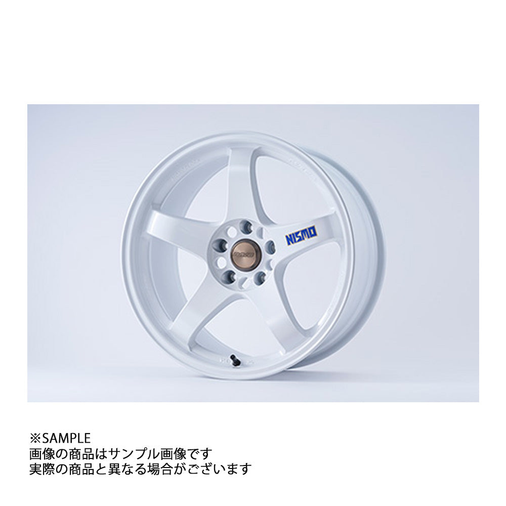 NISMO ニスモ 予約販売 40th 記念 LM GT4 18x9.5 12 5H/114.3 ホワイト 1台分セット ホイール #660132078 - トラスト企画