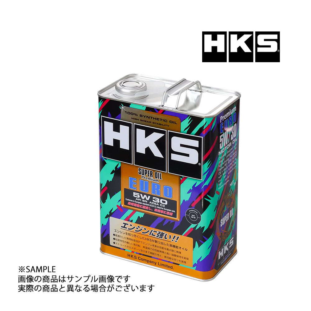 HKS スーパーオイル プレミアム ユーロ 5W30 (4L) ACEA C3/API SN 規格 SUPER OIL Premium EURO ##213171081 - トラスト企画