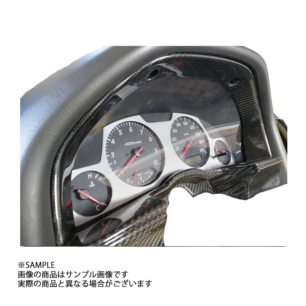GRID RACING GRID RACING R34 用 メーター カバー( ドライ カーボン ) #337111015 - トラスト企画