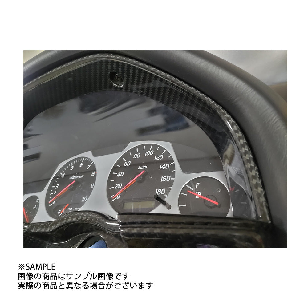 GRID RACING GRID RACING R34 用 メーター カバー( ドライ カーボン ) #337111015 - トラスト企画