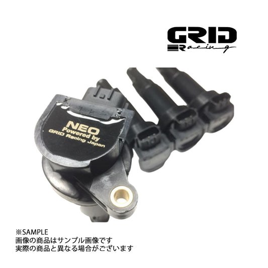 GRID RACING NEOコイル 4本セット イグニッションコイル シルビア S13/S14 SR20DET ##337161013 - トラスト企画