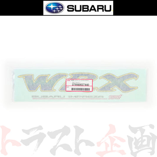 スバル 純正 トランク デカール ステッカー STIピンク - GC8 ##456191002