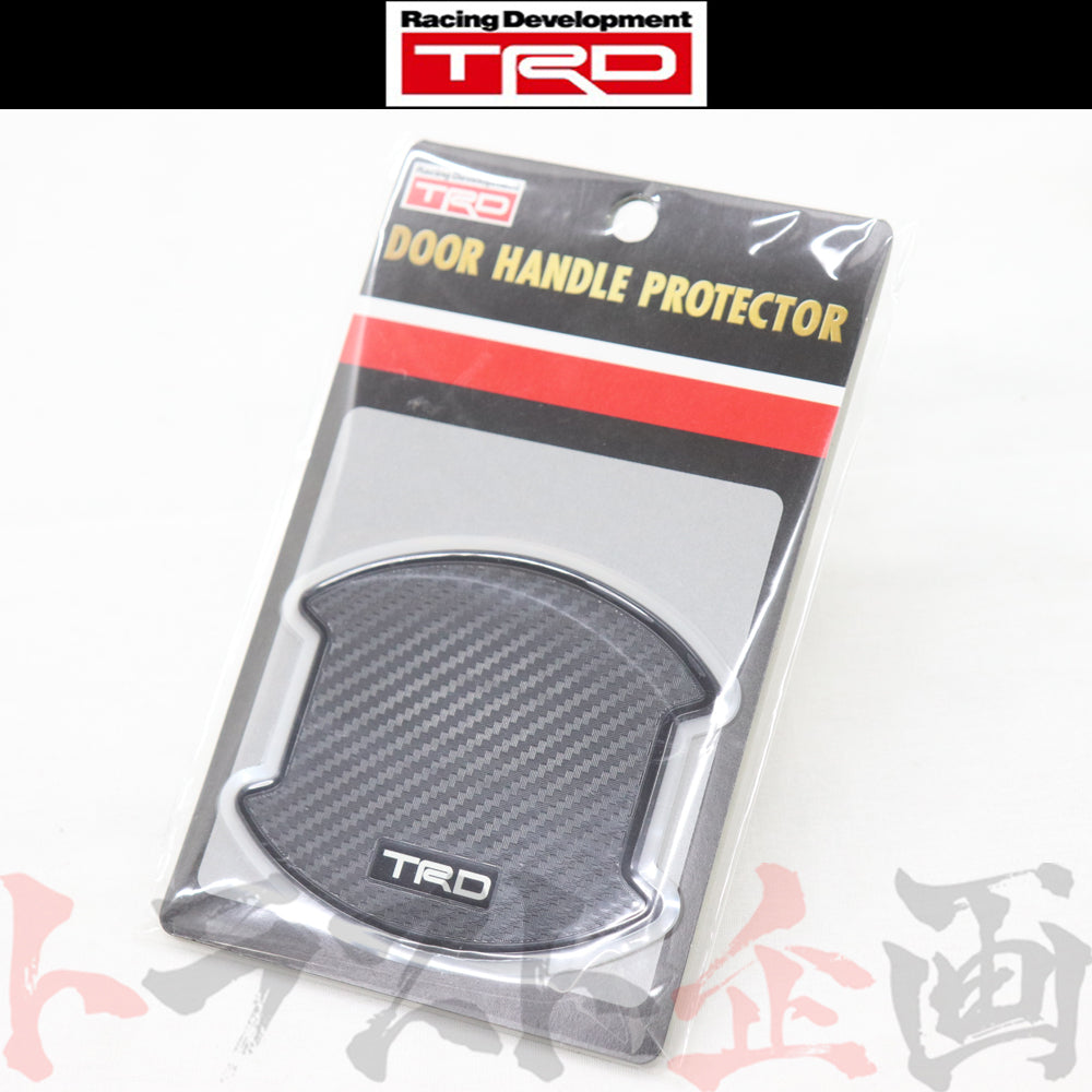 ◆ TRD ドア ハンドル プロテクター ブラック 小 2枚セット #563101030 - トラスト企画