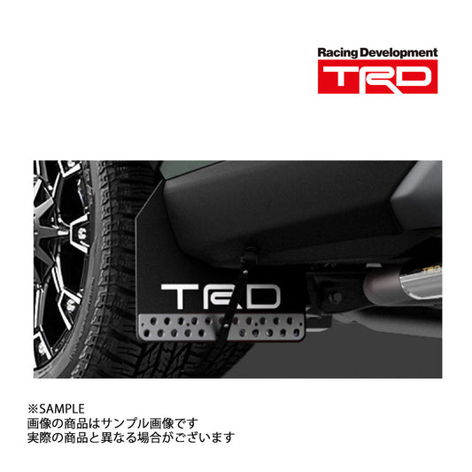 TRD マッドフラップ ブラック RAV4 MXAA52/MXAA54/AXAH52/AXAH54 ##563101053 - トラスト企画
