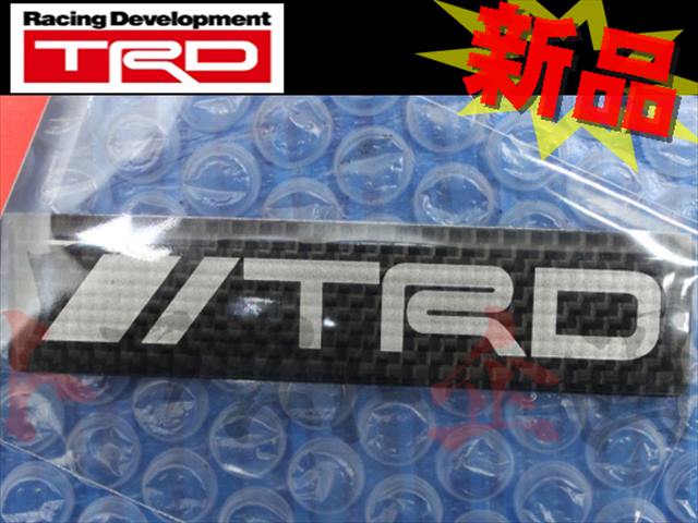 ◆ TRD カーボンステッカー ロゴタイプ ##563191003