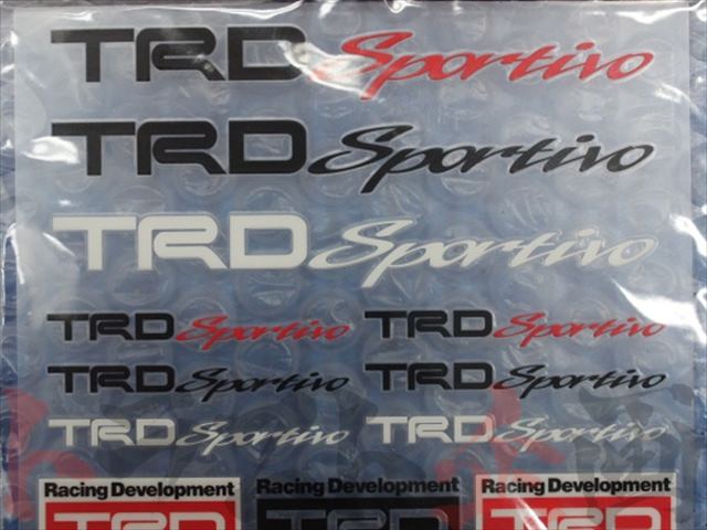 ◆ TRD Sportivo ミニステッカーセット #563191004