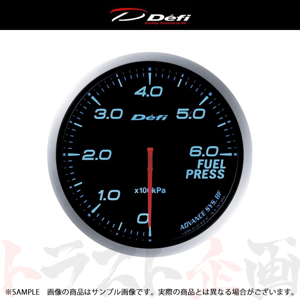 Defi デフィ Defi-Link ADVANCE アドバンス BF 60φ 燃圧計/フューエルプレス 0kPa〜600kPa ブルー DF10303 ##591161073 - トラスト企画