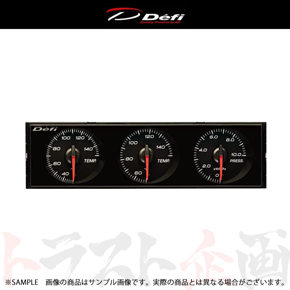 Defi デフィ DIN-Gauge Style21 ディンゲージ スタイル21 指針/赤 文字板/黒 目盛り/白 照明/白 DF14403 ##591161145 - トラスト企画