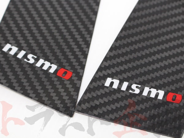 即納 NISMO カーボンピラーガーニッシュ スカイライン GT-R R34/HR34/ER34/HNR34/BNR34 #660101009