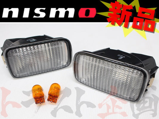 即納 NISMO ウインカー スカイライン GT-R HR34/ER34/ENR34/BNR34 -00/08 フロント クリア ##660101081