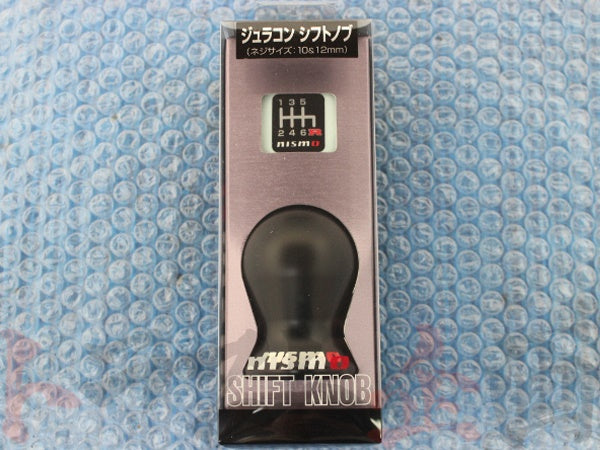 △ 即納 NISMO シフトノブ ジュラコン (R) ブラック 10mm&12mm 日産 5MT/6MT車用 #660111033