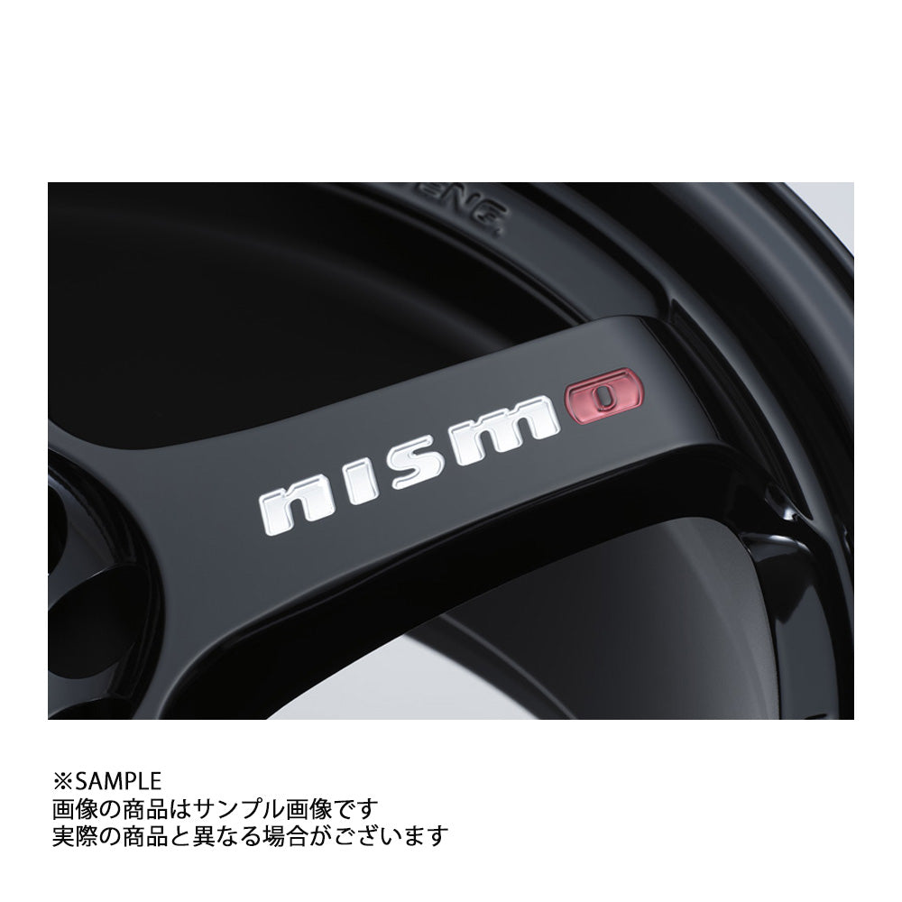 ★ NISMO ニスモ LM GT4 マシニングロゴver 19x10.5 15 5H/114.3 マットガンブラック 1台分セット【予約販売】 4030S-RSR49-MG(4) ##660132067S1 - トラスト企画