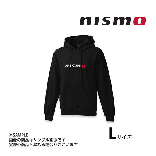 NISMO ニスモ コットン フーデッド パーカー ブラック 黒 Lサイズ KWA04-50R03 ##660192662 - トラスト企画
