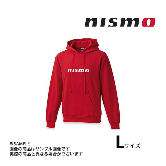 NISMO ニスモ コットン フーデッド パーカー レッド 赤 Lサイズ KWA04-50R13 ##660192667 - トラスト企画