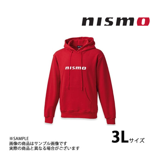 NISMO ニスモ コットン フーデッド パーカー レッド 赤 3Lサイズ KWA04-50R19 ##660192669 - トラスト企画