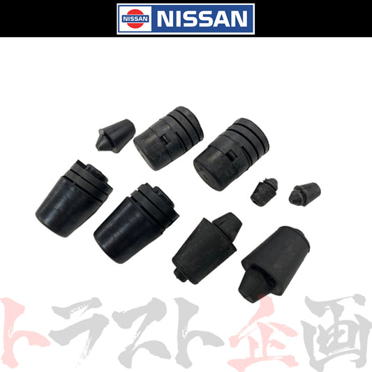 ★ ◆ 即納 日産 ニッサン 当たりゴム ボンネット トランク 給油口 セット品 スカイライン GT-R BCNR33 純正品 #663101606S1