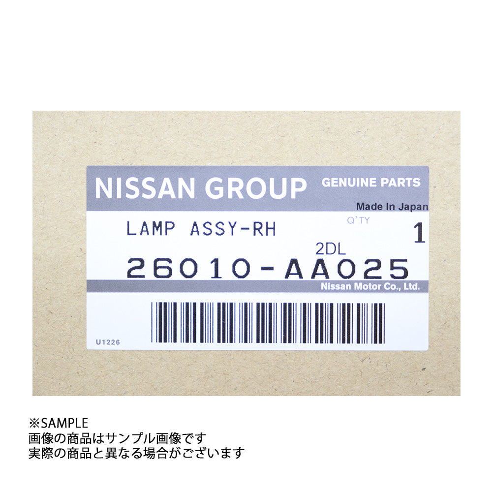 日産 純正 ハロゲン ヘッドライト ヘッドランプ 運転席側 スカイライン R34 RB20DE/RB25DE(T) 前期 26010-AA025 ##663101936 - トラスト企画