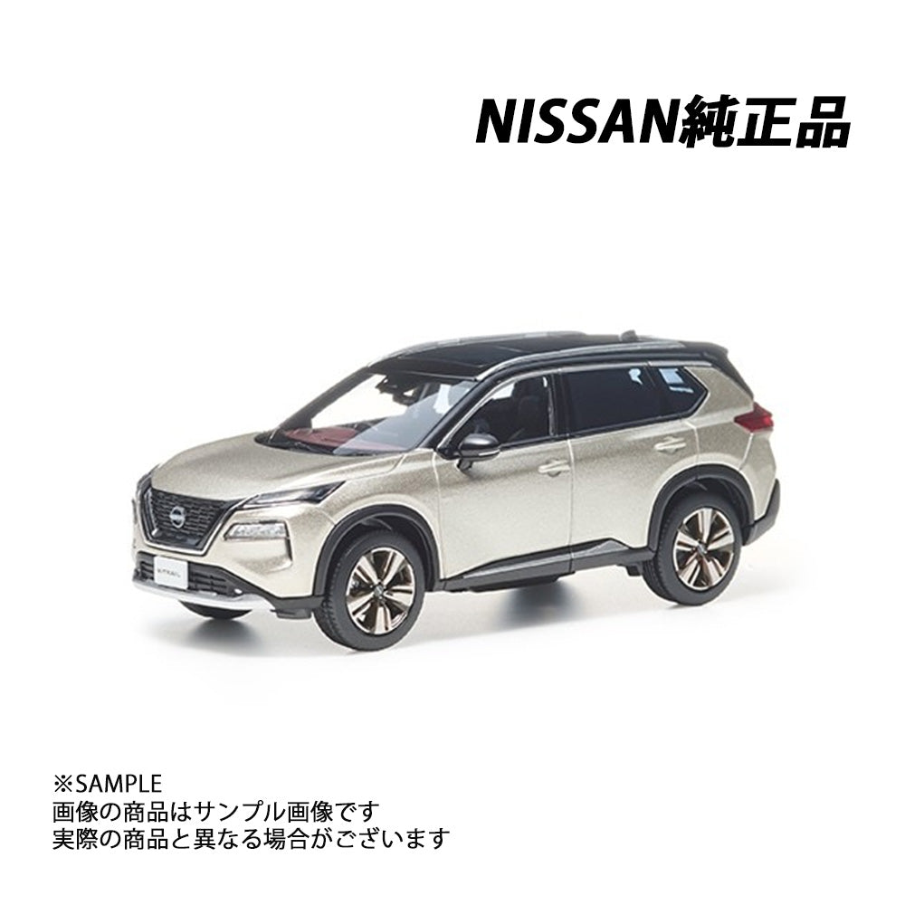 日産 純正 X-TRAIL ( シェルブロンド / スーパーブラック ) 1/43スケール モデルカー 数量限定 ##663191956 - トラスト企画