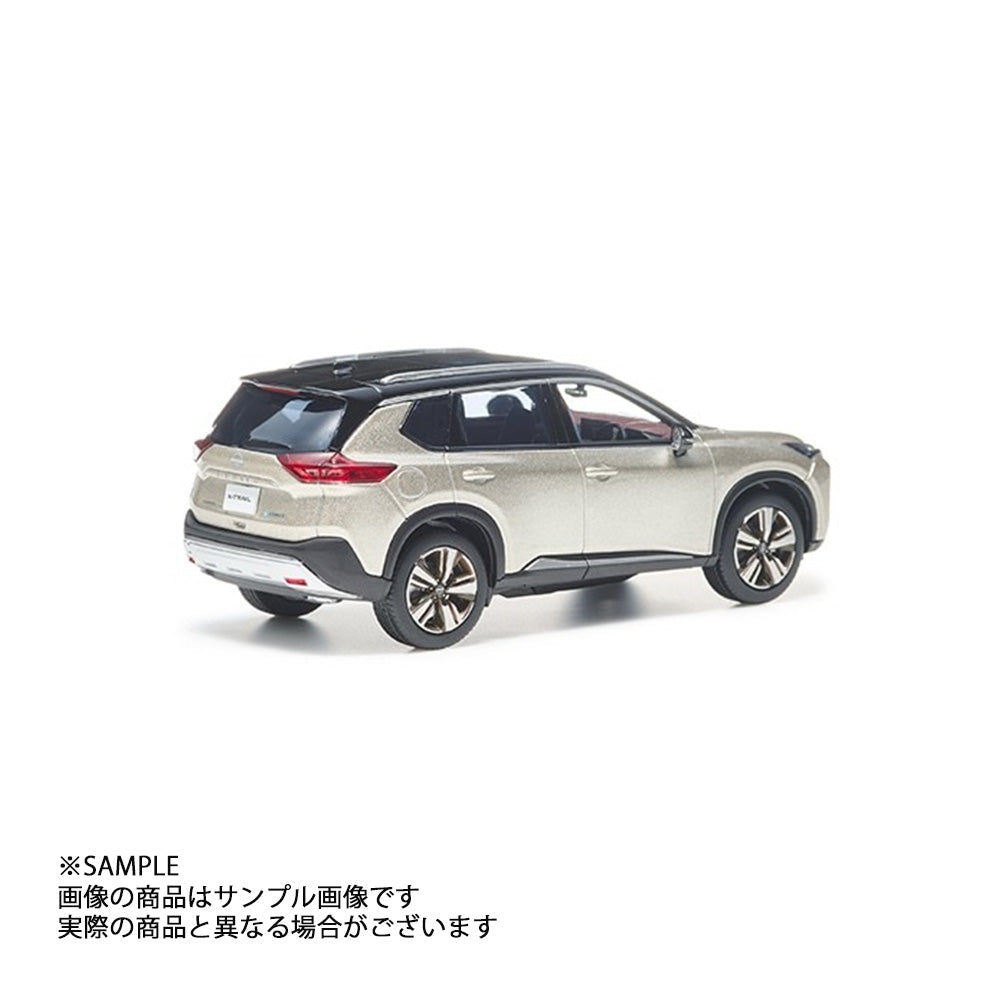 日産 純正 X-TRAIL ( シェルブロンド / スーパーブラック ) 1/43スケール モデルカー 数量限定 ##663191956 - トラスト企画