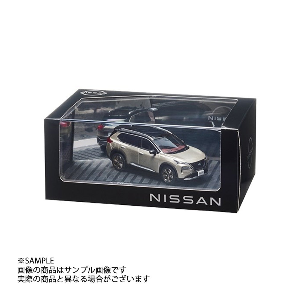 日産 純正 X-TRAIL ( シェルブロンド / スーパーブラック ) 1/43スケール モデルカー 数量限定 ##663191956 - トラスト企画