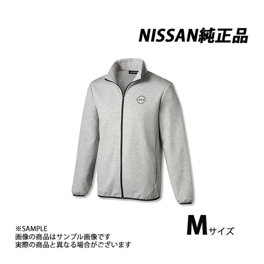 日産 純正 ドライ スウェット ジップ ジャケット  グレー M ##663191993 - トラスト企画