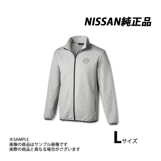 日産 純正 ドライ スウェット ジップ ジャケット  グレー L ##663191994 - トラスト企画