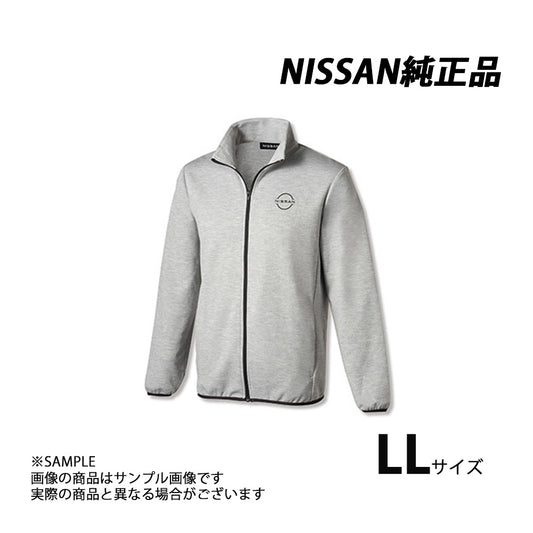 日産 純正 ドライ スウェット ジップ ジャケット  グレー LL ##663191995 - トラスト企画