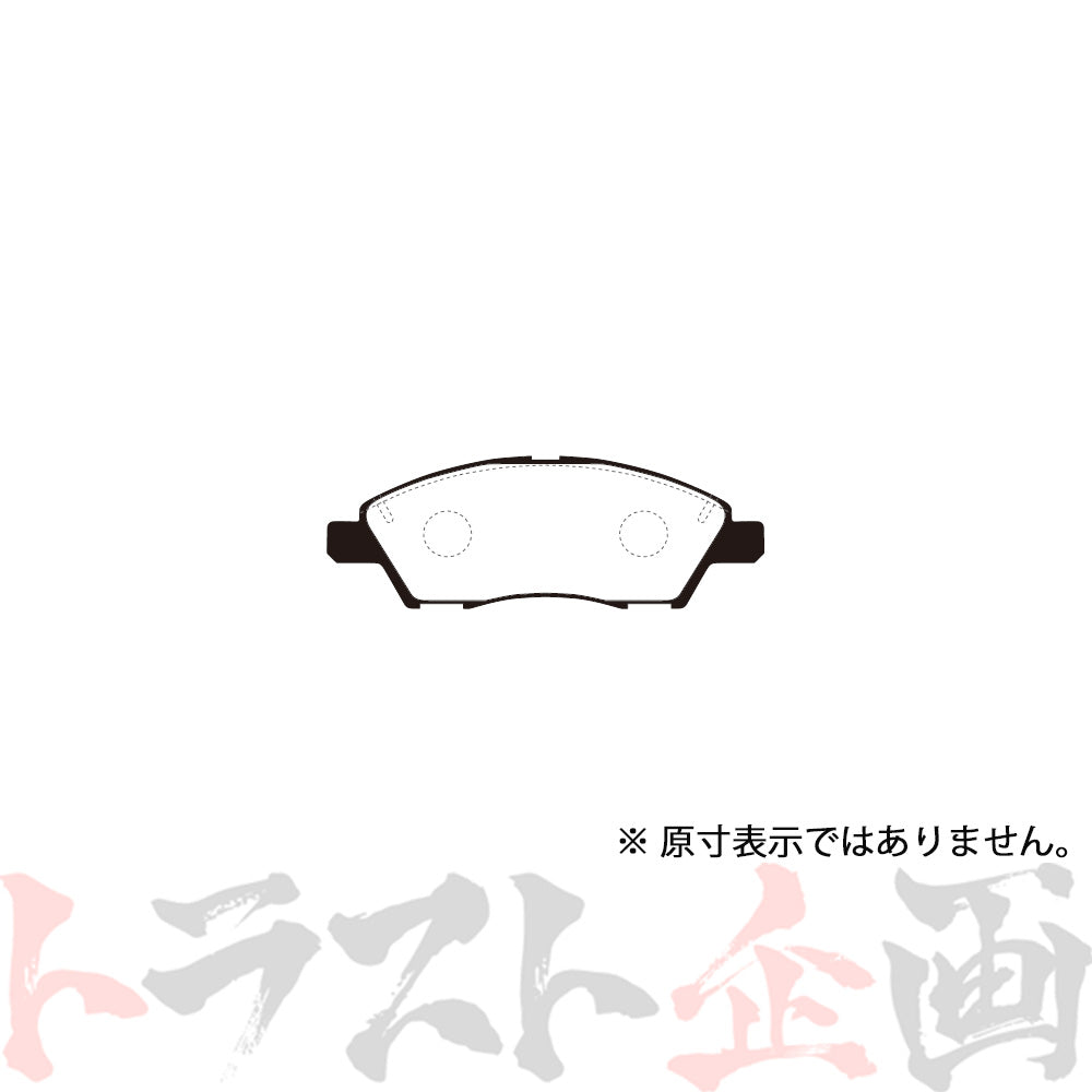 Project μ ブレーキ パッド BESTOP (フロント) F207 キューブ ノート マーチ #771201069 - トラスト企画