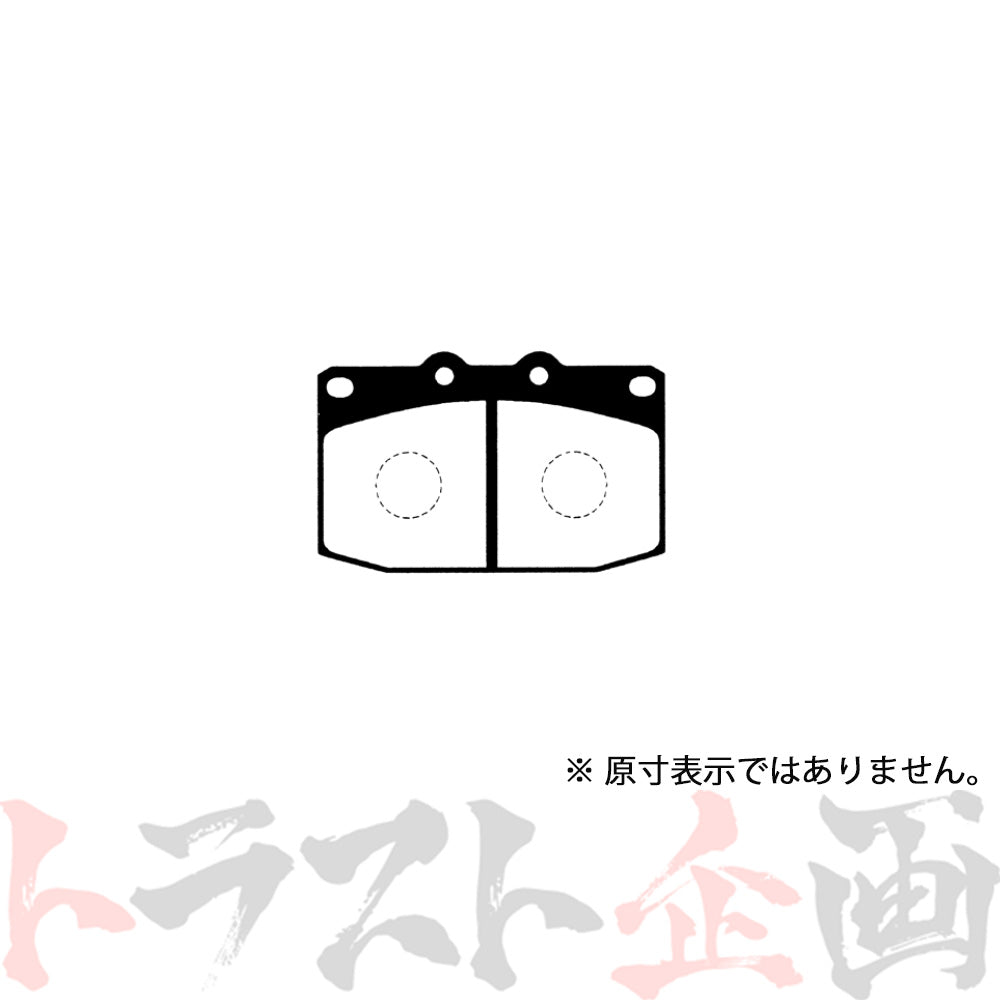 Project μ ブレーキ パッド BESTOP (フロント) F431 RX-7 FC3S/FC3C #771201150 - トラスト企画