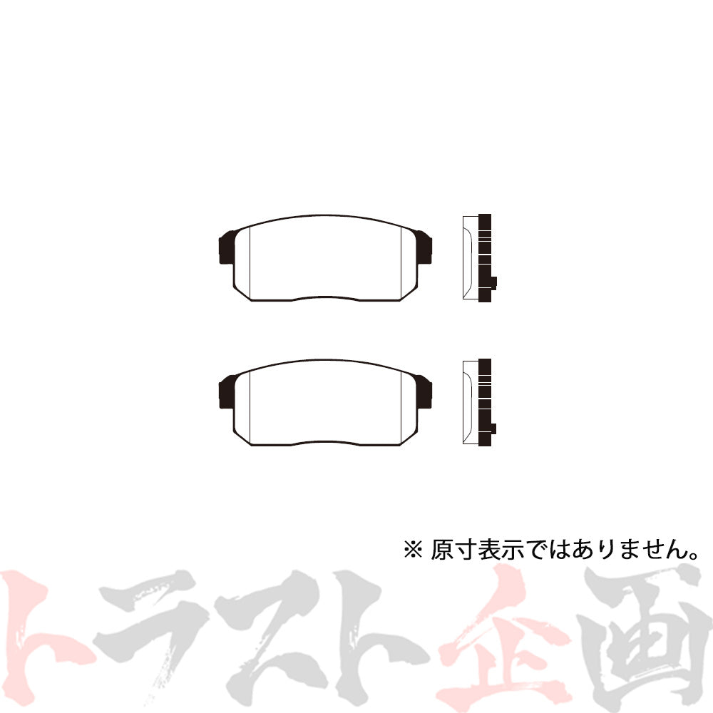 Project μ ブレーキ パッド BESTOP (リア) R433 RX-8 SE3P #771211082 - トラスト企画