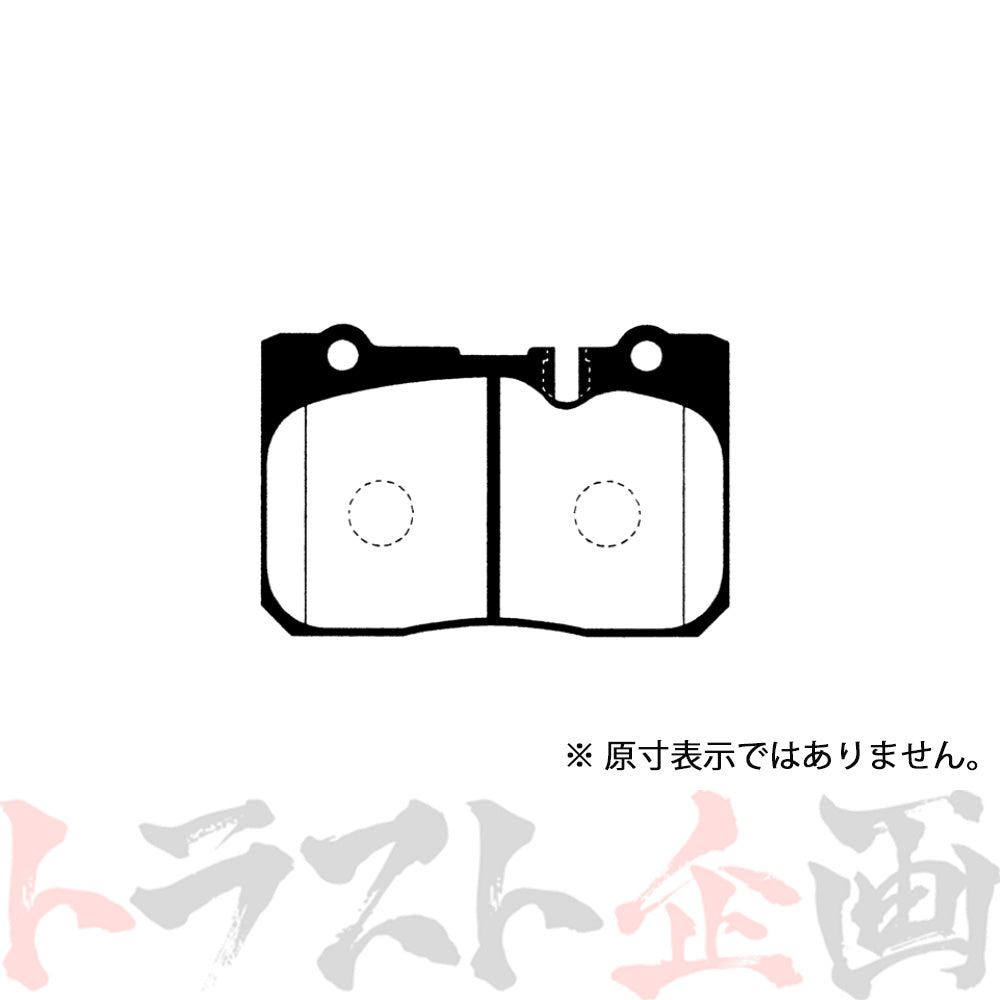 Project μ ブレーキ パッド TYPE HC+ (フロント) F106 セルシオ センチュリー #777201007 - トラスト企画