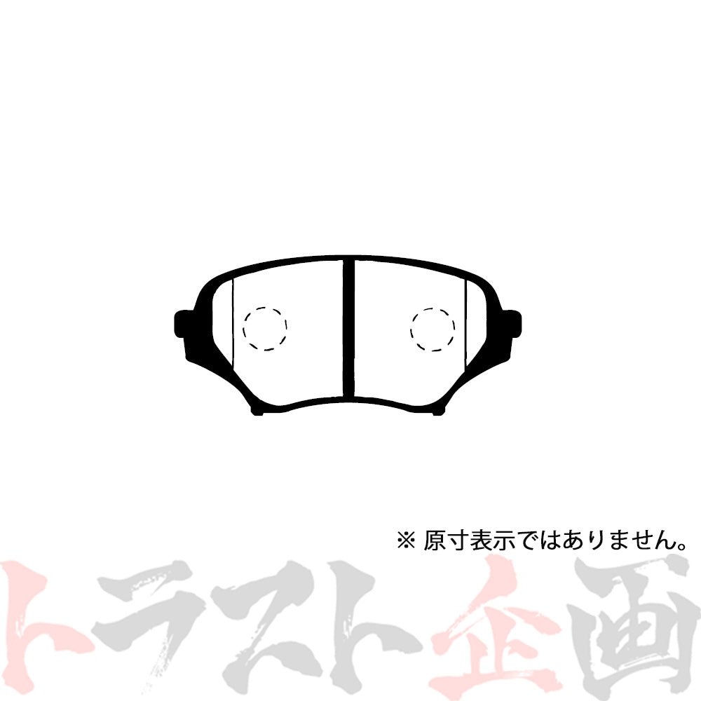 Project μ ブレーキ パッド TYPE HC+ (フロント) F456 ロードスター NCEC #777201182 - トラスト企画