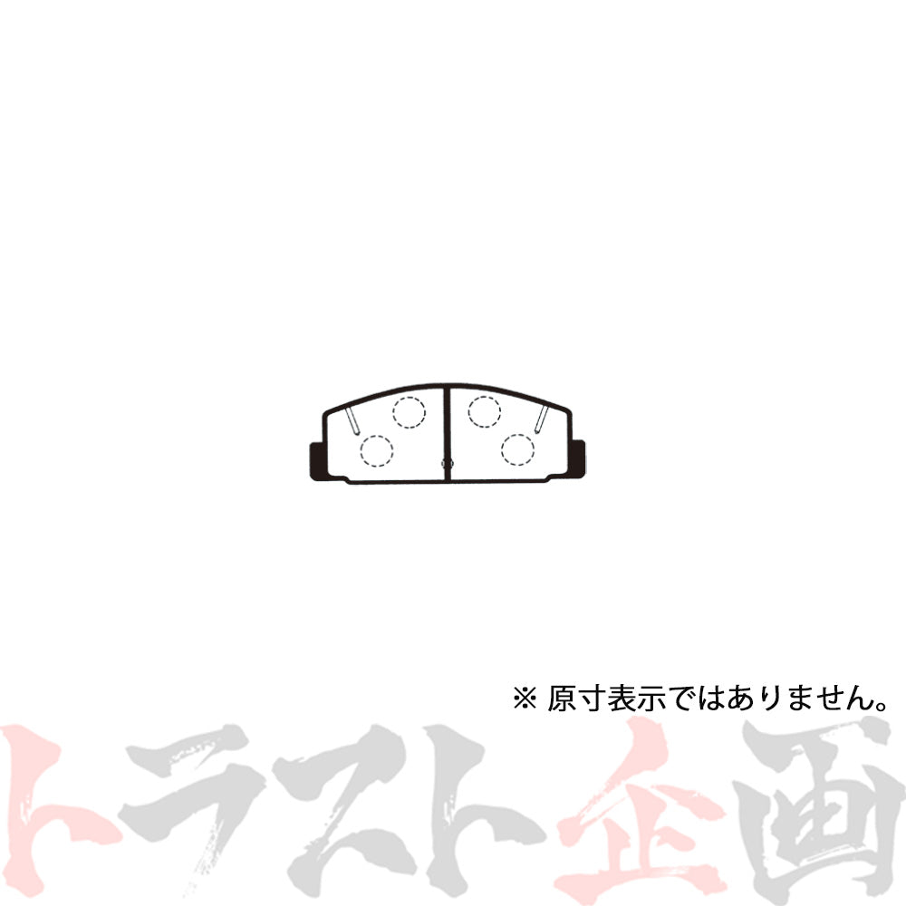 Project μ ブレーキ パッド D1 spec EXTREME (リア) R422 #781211005 - トラスト企画