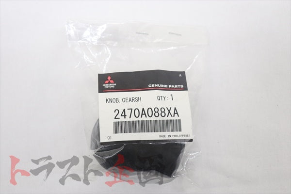 △ 三菱 純正 シフトノブ ブラックステッチ - CZ4A 5MT車 ##868111002
