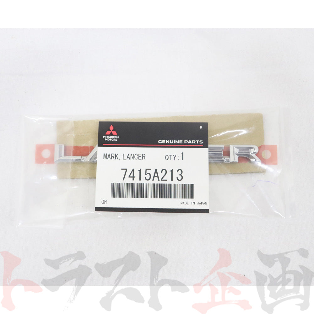 ◆ 三菱 純正 トランク エンブレム - CZ4A 07/08-16/01 ##868231004