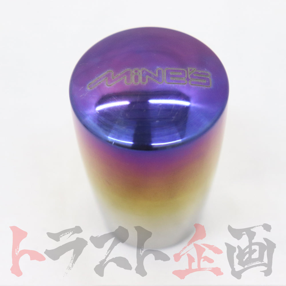 △ 即納 MINE'S チタン シフトノブ 艶タイプ M12 x P1.25 - BNR34 ##875111004