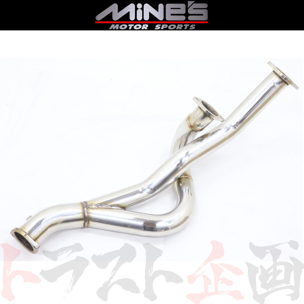 MINE'S フロントパイプ プロ ステンレス スカイライン GT-R BNR32/BCNR33/BNR34 ##875141001 - トラスト企画