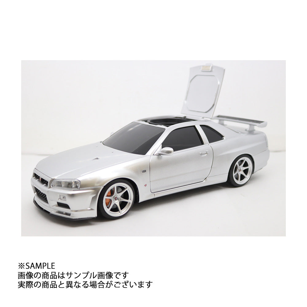 その他 ウェット ティッシュ ケース 日産 スカイライン BNR34 シルバー 数量限定品 【製造廃止品】 #999191001 - トラスト企画