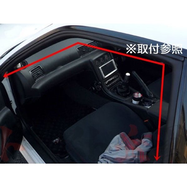 即納 ウェザーストリップ ボディ側 左右セット スカイライン GT-R BNR32 R32 2ドア #663101008S1