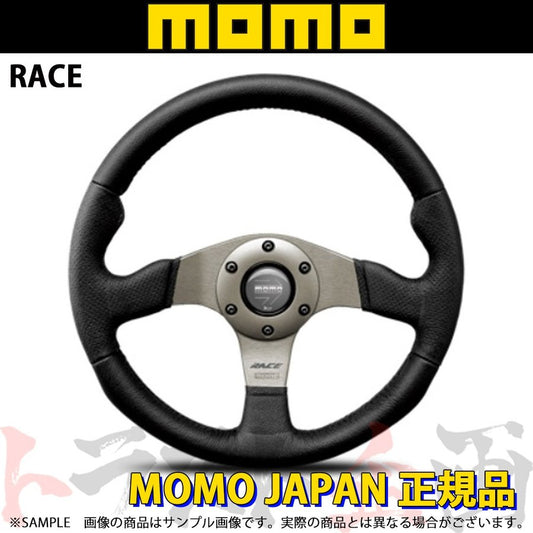 MOMO モモ ステアリング レース 320mm ブラックレザー ##872111054
