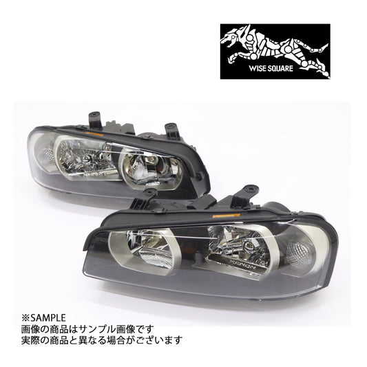 WISE SQUARE ワイズスクウェア WISE SQUARE ワイズスクウェア ヘッドライト ユニット 左右セット スカイライン GT-R R34/BNR34 前期 #107241008 - トラスト企画