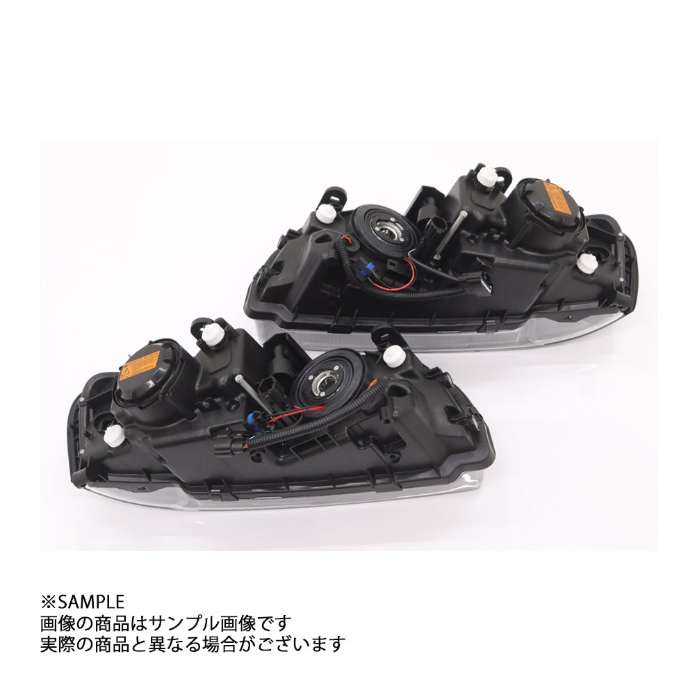 WISE SQUARE ワイズスクウェア WISE SQUARE ワイズスクウェア ヘッドライト ユニット 左右セット スカイライン GT-R R34/BNR34 後期 #107241011 - トラスト企画
