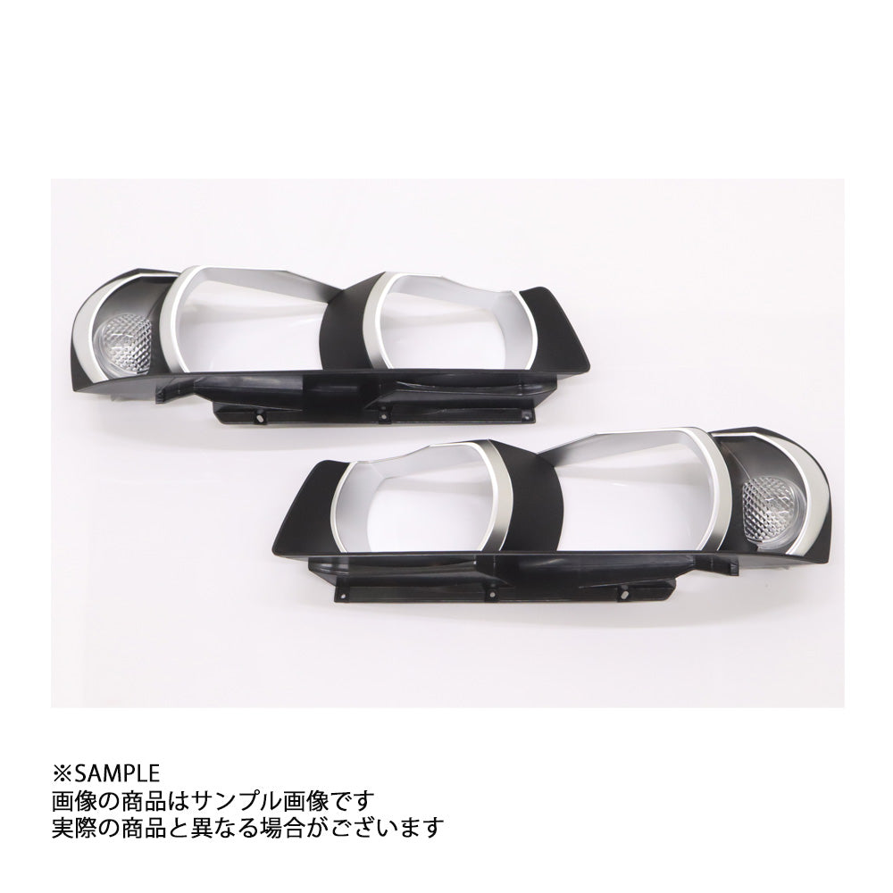 WISE SQUARE ワイズスクウェア WISE SQUARE ワイズスクウェア ヘッドライトインナーカバー 左右セット スカイライン GT-R R34/BNR34 後期 #107241021 - トラスト企画