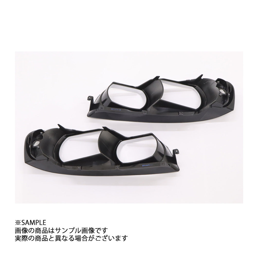 WISE SQUARE ワイズスクウェア WISE SQUARE ワイズスクウェア ヘッドライトインナーカバー 左右セット スカイライン GT-R R34/BNR34 後期 #107241021 - トラスト企画