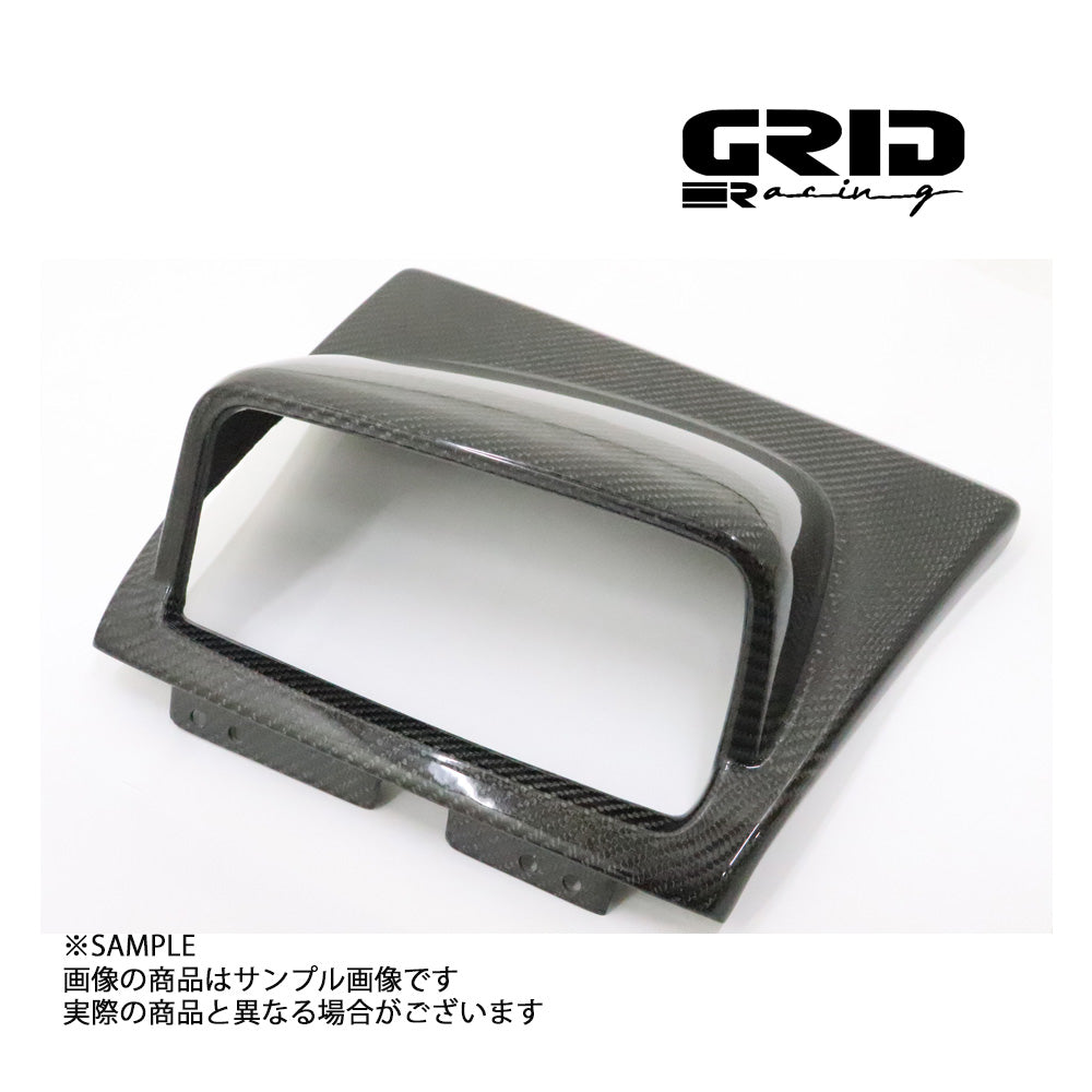 GRID RACING カーボンMFDカバー（純正形状） スカイライン GT-R BNR34 #337111004 - トラスト企画