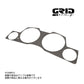 GRID RACING メーターパネルカバー（左トリップ型） グレーメタリック スカイライン ER34/ENR34/HR34 ##337111006 - トラスト企画