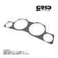 GRID RACING メーターパネルカバー（右トリップ型） グレーメタリック スカイライン GT-R BNR34 ##337111010 - トラスト企画