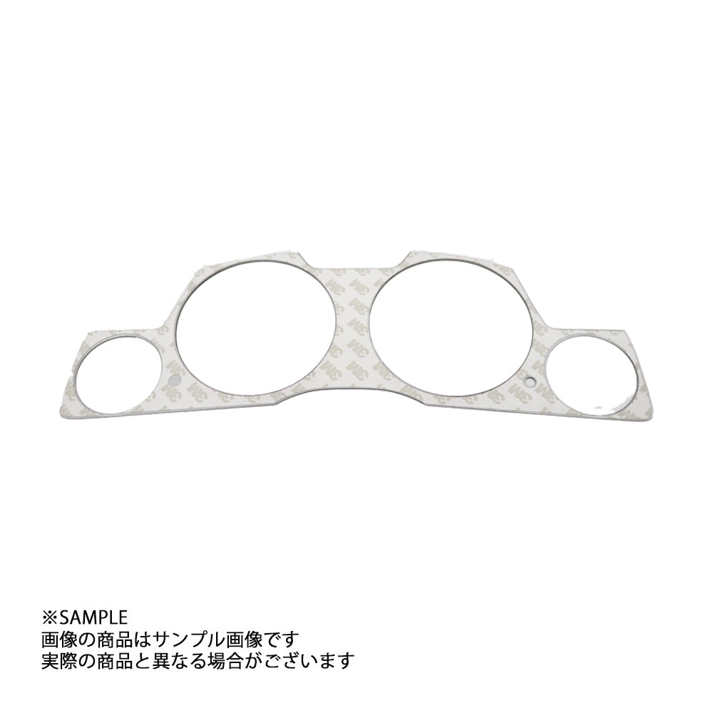 GRID RACING メーターパネルカバー（右トリップ型） マットブラック スカイライン GT-R BNR34 ##337111012 - トラスト企画