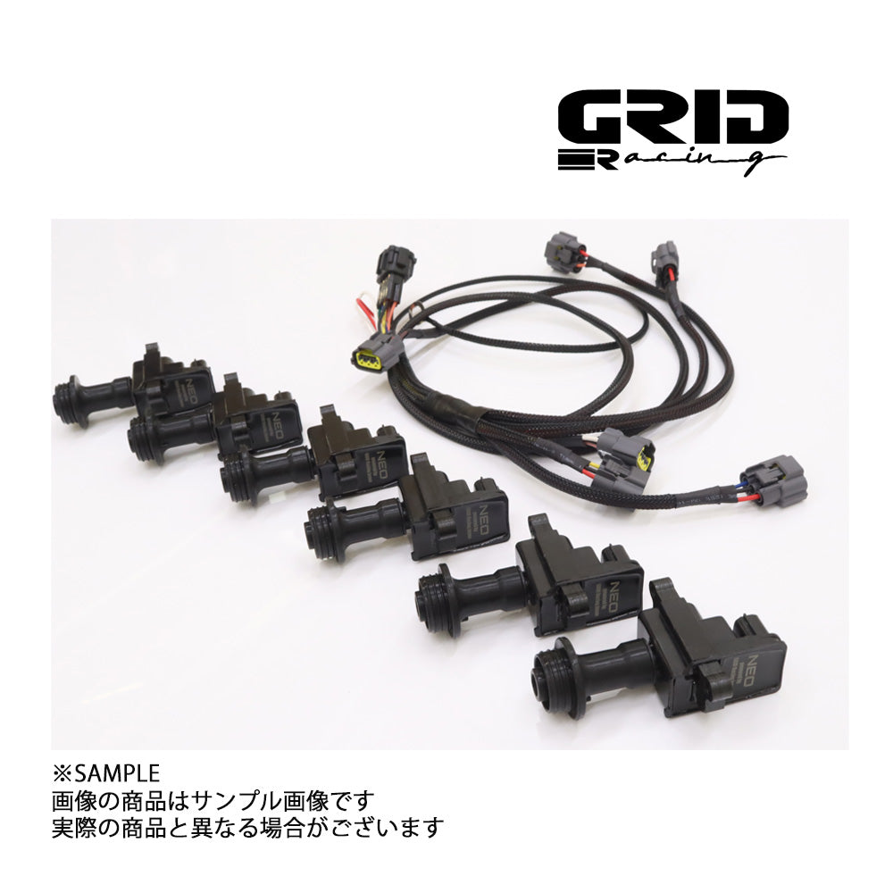 GRID RACING NEOコイル ER34用（6個）+R34 強化コイルハーネス（大容量+追加アースポイント） スカイライン KIT-COIL-ER34 #337161045 - トラスト企画